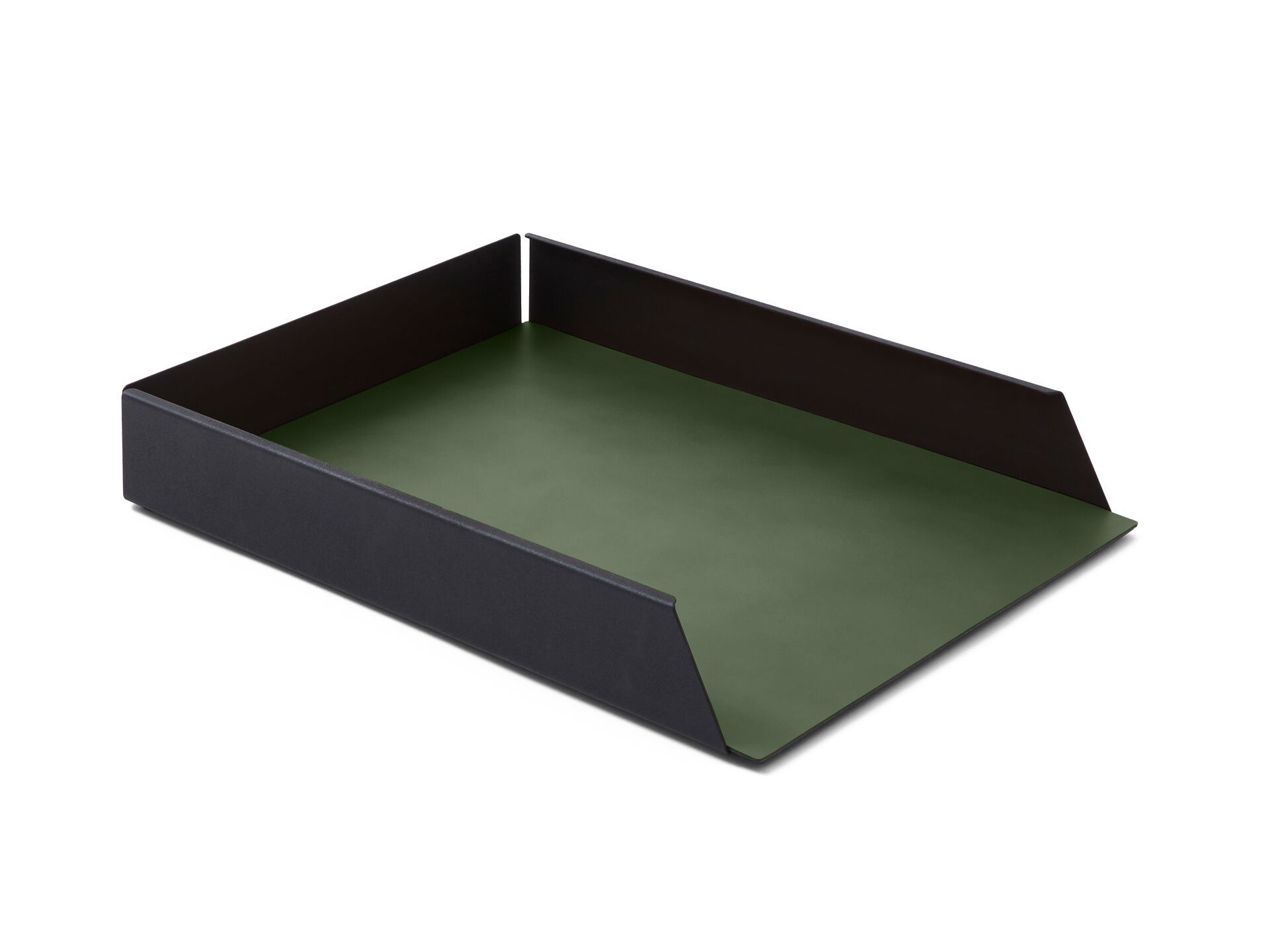 Лоток для документов из нержавеющей стали и кожи EGLOOH Муар ARCH-00027153 - Вид №57