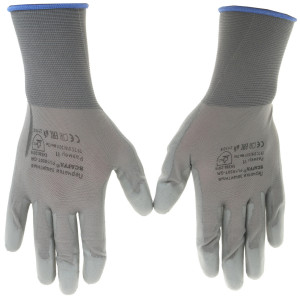 Перчатки трикотажные Scaffa PU1850T-GR-11 5320244