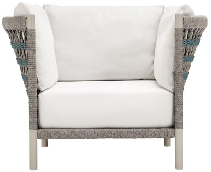 JANUS et Cie Кресло из морской веревки с подлокотниками Anatra sun-id-1408255 - Вид №1