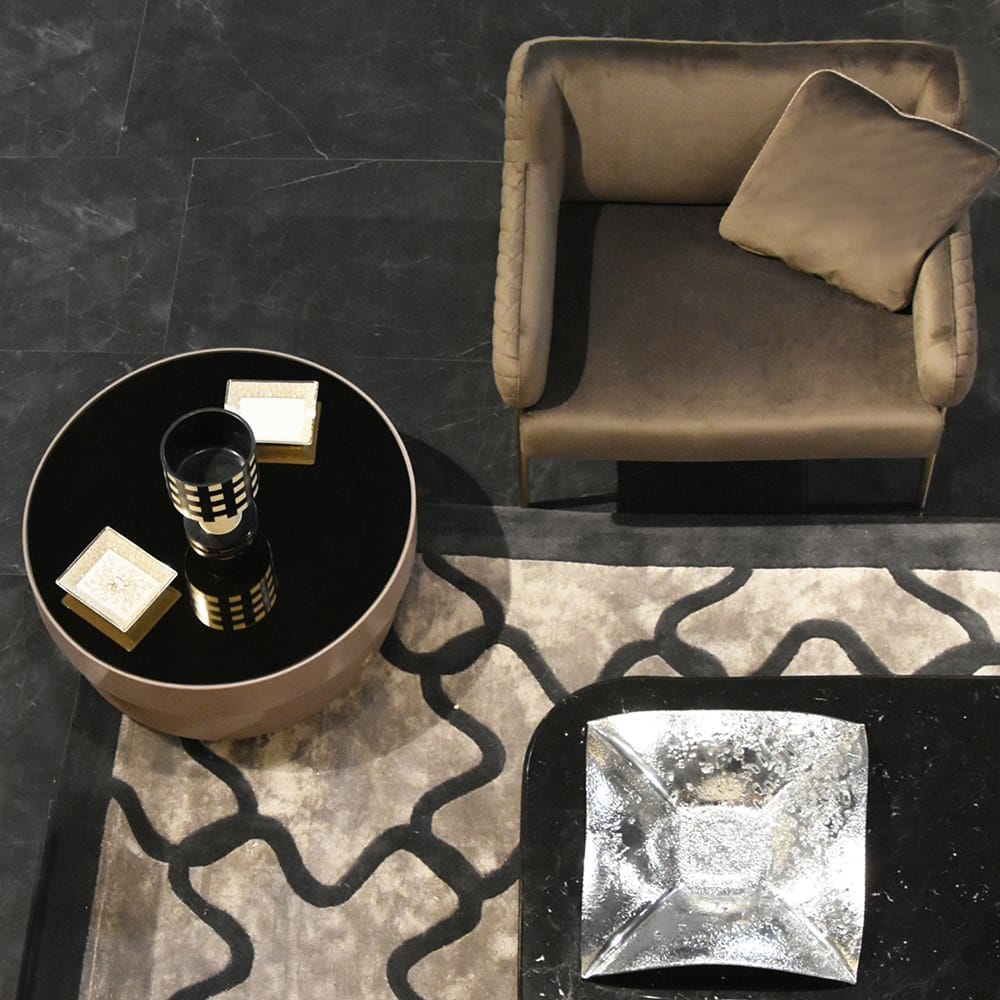 Бархатное кресло с подлокотниками Formitalia Женева ARCH-00020173 - Вид №2