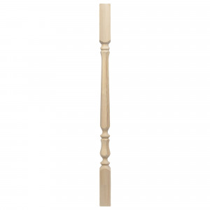 18308919 Балясина гранёная 50х50х900 мм, лиственница сорт Экстра