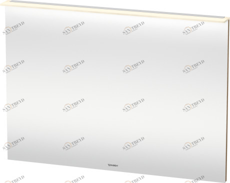 XL749705252 Зеркало изменяемой ширины с подсветкой X-Large #XL7497 1201-1800 x 36/105 мм Европейский дуб, декор Duravit