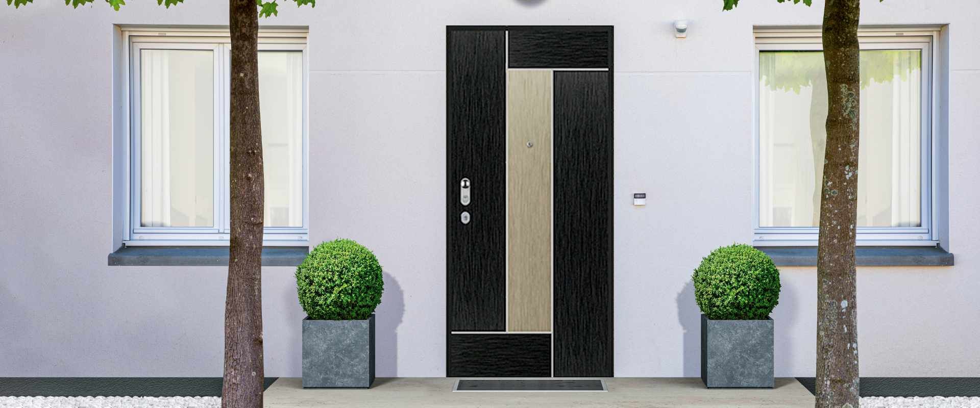 Бронированная входная дверь со скрытыми петлями DIERRE Minimal ARCH-00047981 - Вид №2