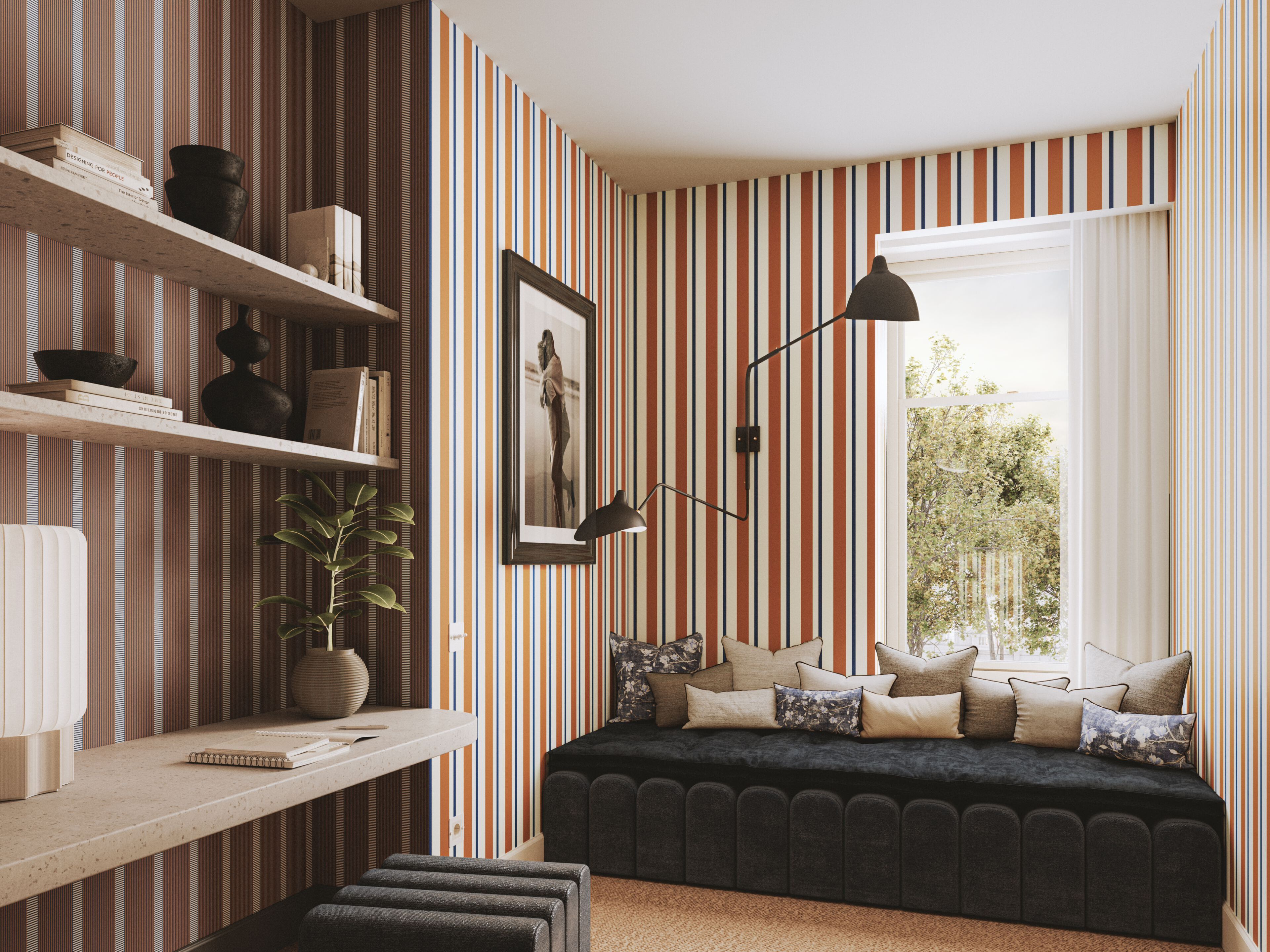 Обои с рисунком Ressource La Rayure ARCH-00134902