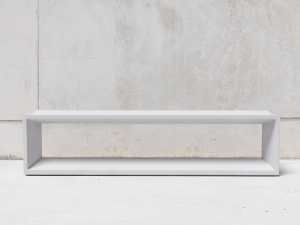 Бетонная скамья