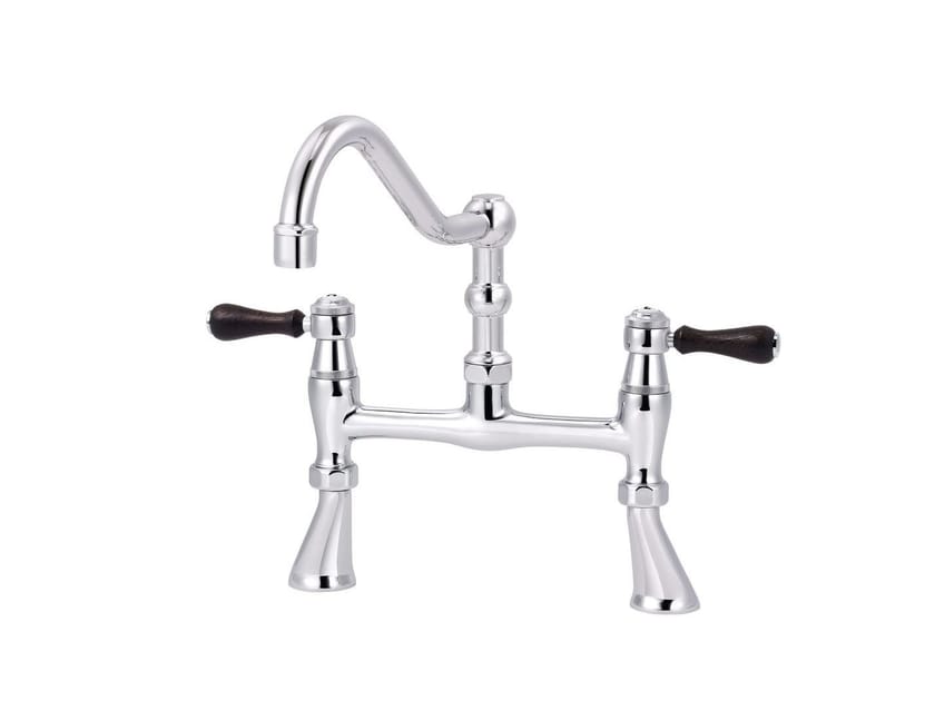 Смеситель для кухни с 2 отверстиями rvb 1935 WOOD ARCH-00033866