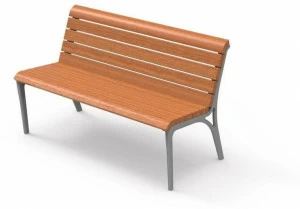 City Design Деревянная скамейка со спинкой Monet Monet 13, monet 18