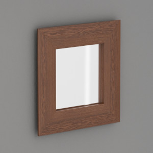 917947 Зеркало 80x80 в раме из дерева 80 см Kerasan Bentley Италия