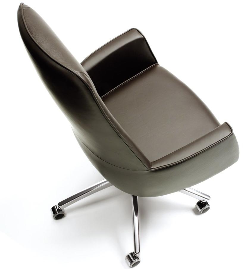 ESTEL GROUP Кожаное кресло для руководителя с подголовником Tulip sun-id-1402898 - Вид №6
