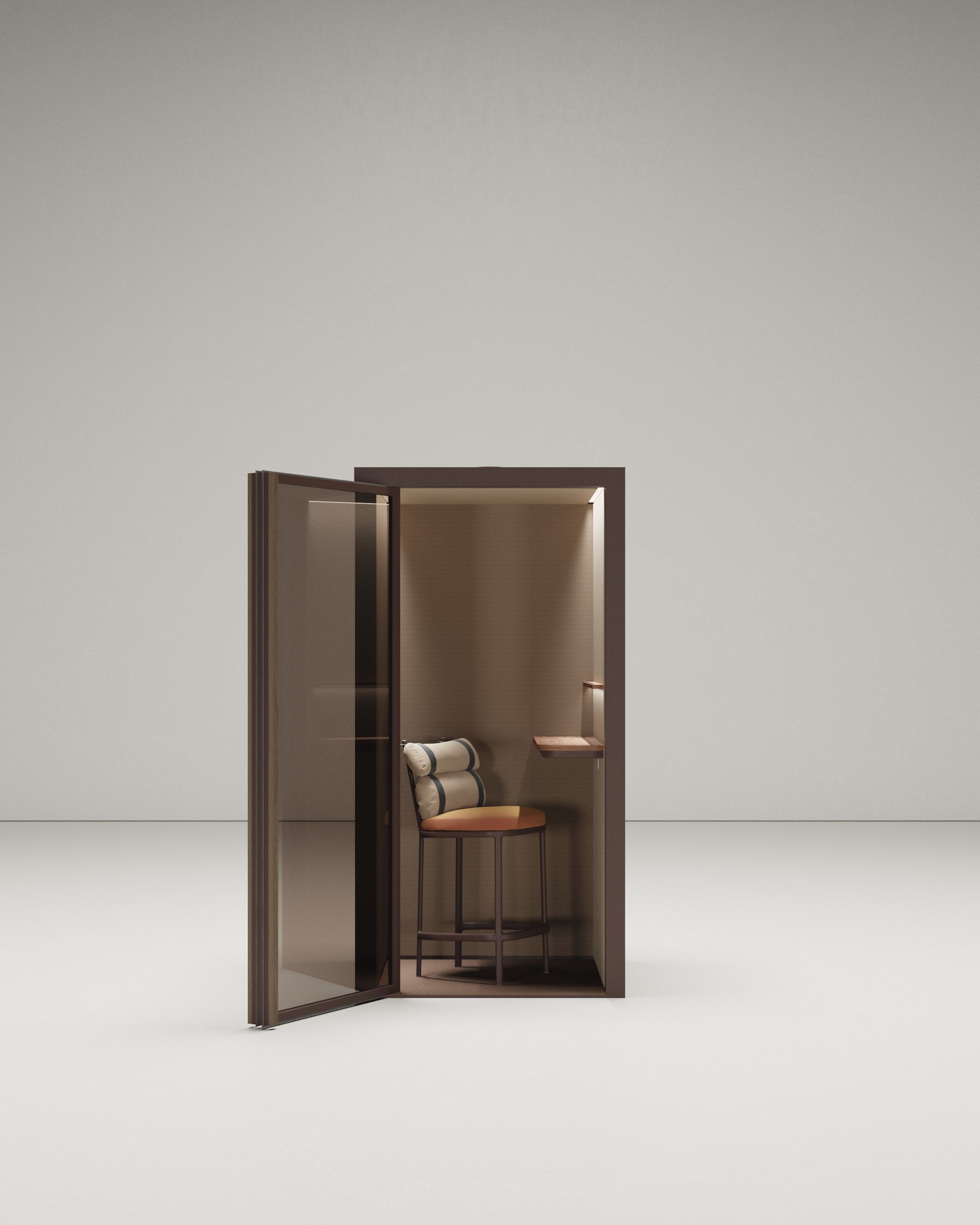 Одноместный акустическая офисная кабина Kettal Телефонная будка ARCH-00032133 - Вид №1