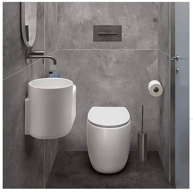 S557T0R0V7.104 Приставной унитаз напольный Черный A. e T. Italia Dot Италия AeT ITALIA DOT 2.0 - Вид №4