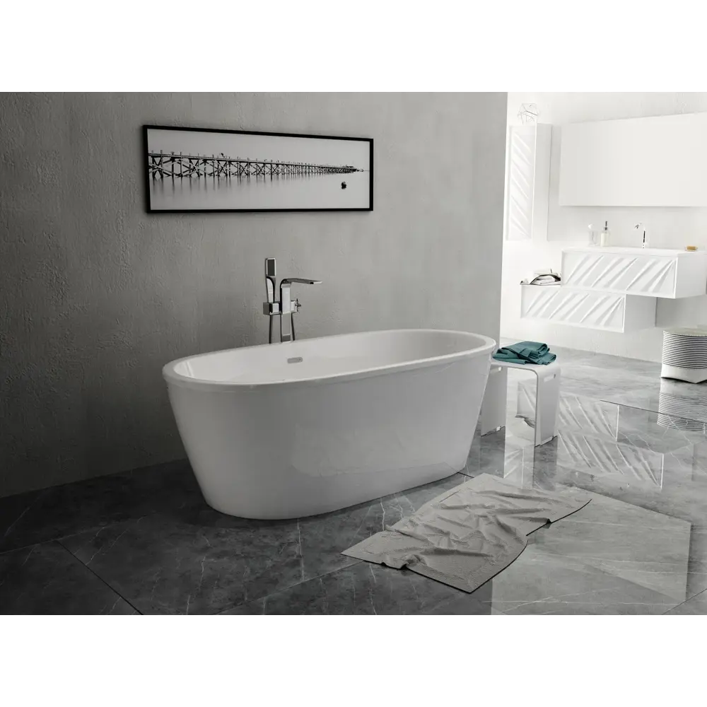 Акриловая ванна Santreyd Maison овальная 174x80 см 87669331 STLM-0973657 - Вид №2