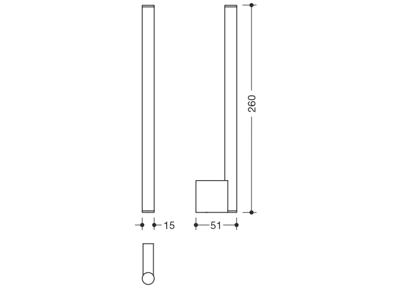 900.21.006XA запасной держатель бумаги HEWI System 900 - Вид №1