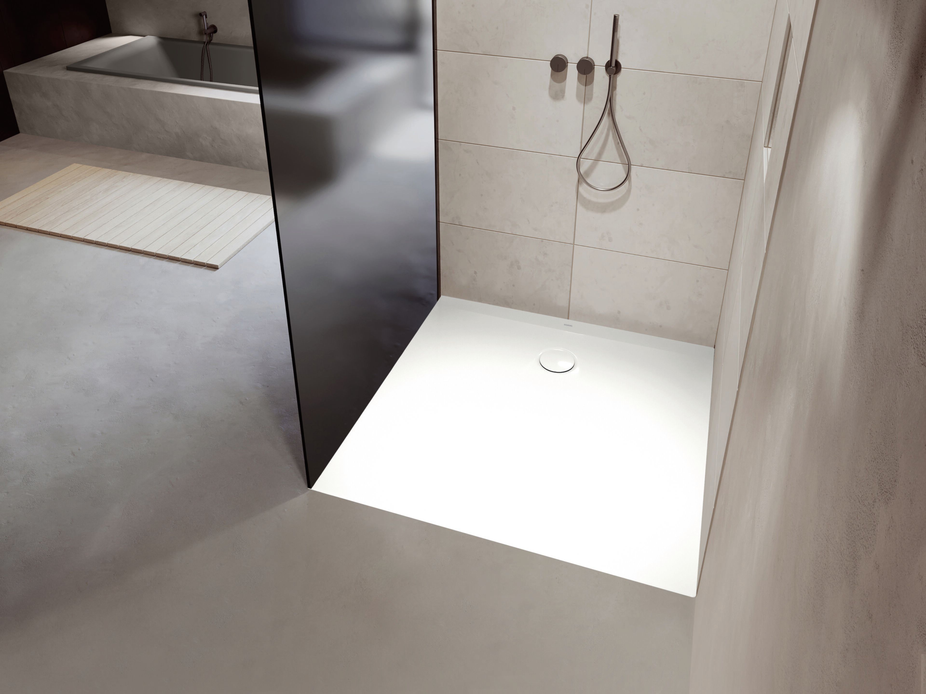 Антискользящий эмалированный стальной поддон для душа KALDEWEI Calima ARCH-00132612 - Вид №1