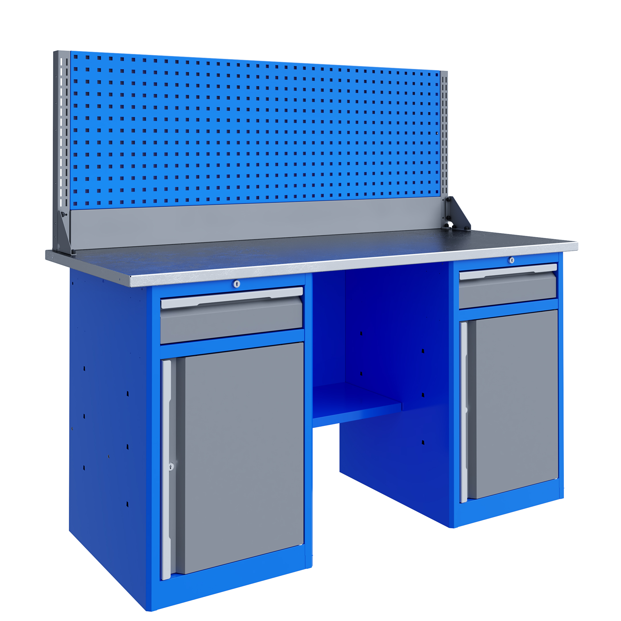 Верстак слесарный TNC 161.88.1-1 Верстакофф 125263