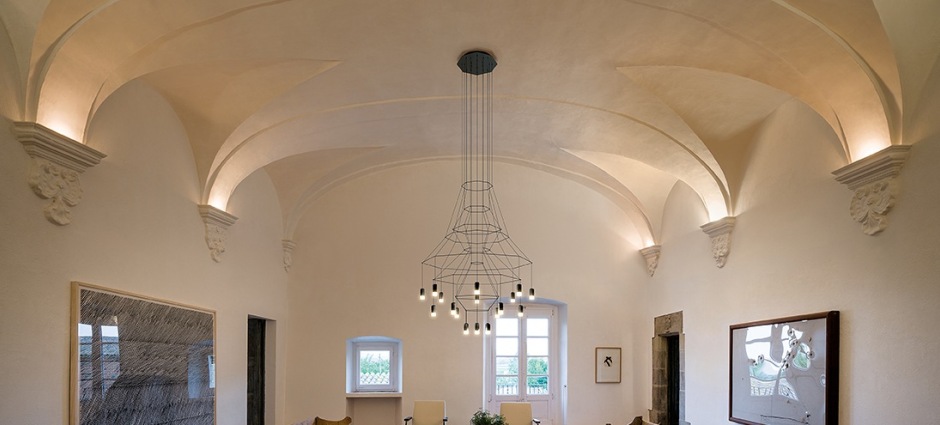 040519 Люстра Vibia Wireflow - Вид №4