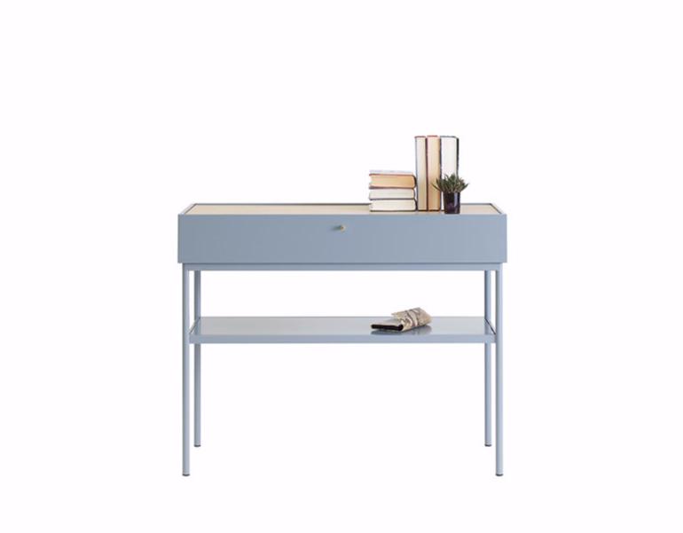 ASPLUND Лакированная прямоугольная консоль из мдф с ящиками Luc sun-id-1500455 - Вид №2