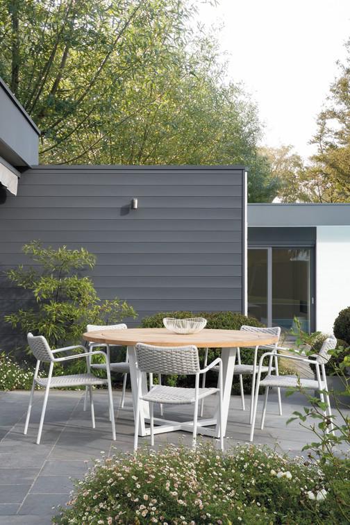 MNST950 Обеденный стол pa lava ⌀155см Manutti Fuse - Вид №10