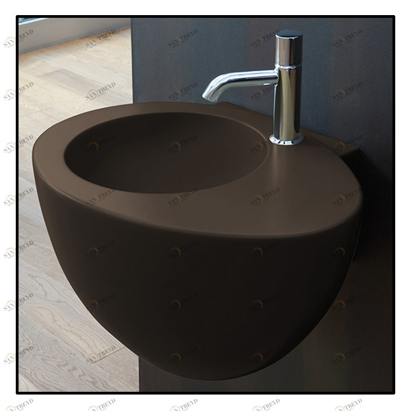 LGLSCA Подвесная раковина настенная овальная Ceramica Cielo 