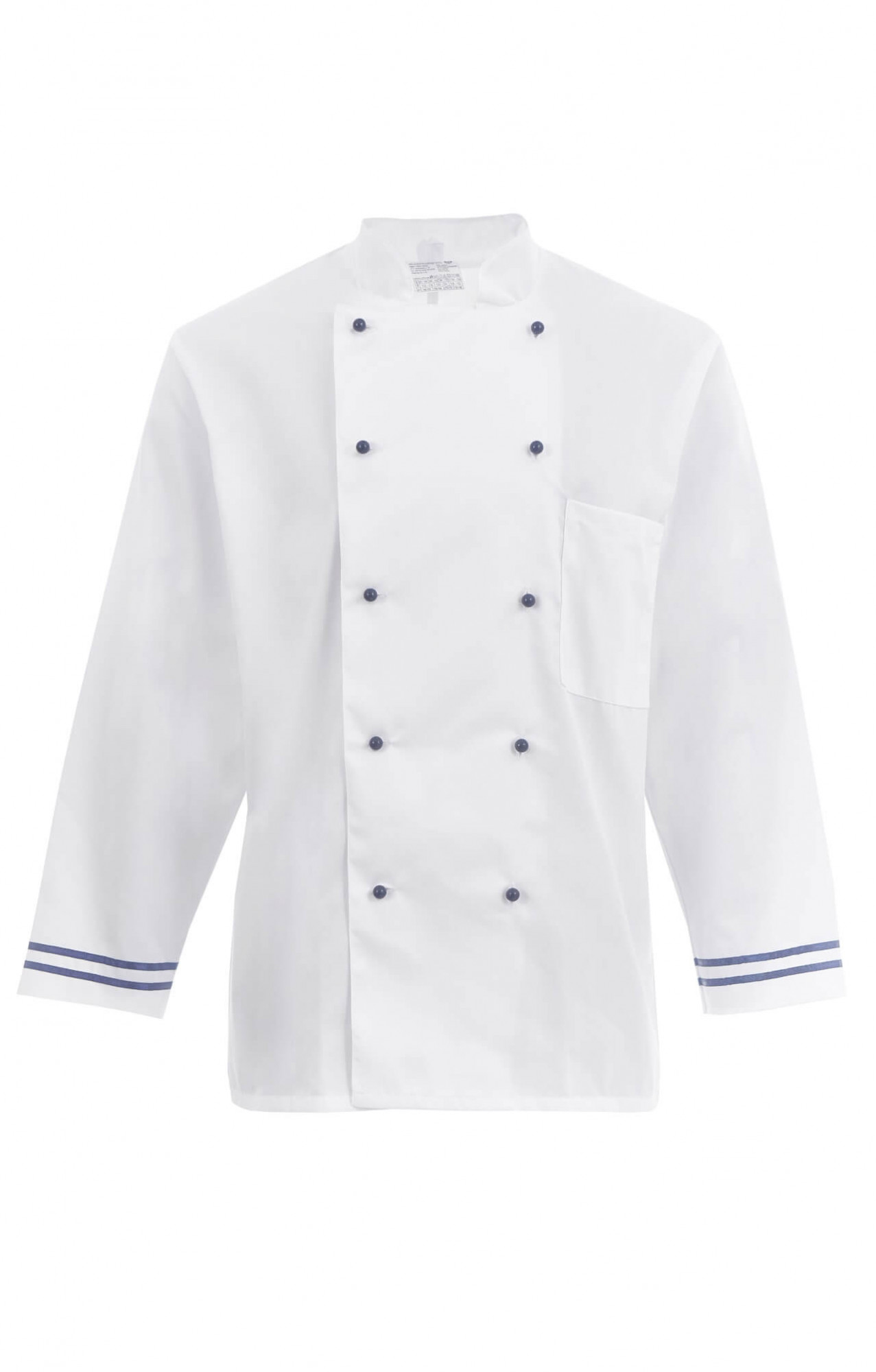 64717 Куртка поварская "Люкс-Лайт" синяя полоска  Повар  размер 52-54/182-188 Спецодежда 