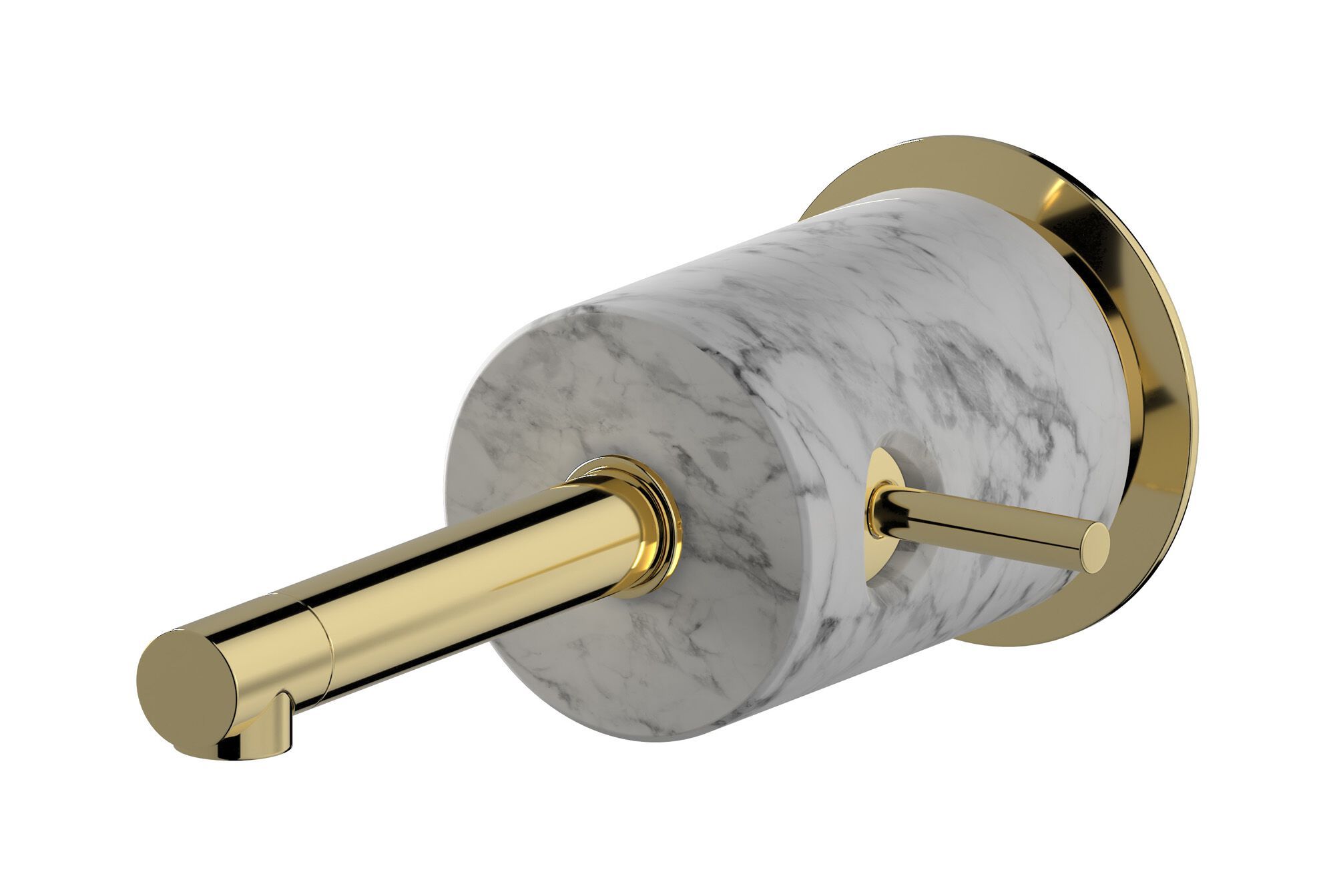 Смеситель для раковины с одной ручкой из мрамора IB мрамор + мрамор Elle ARCH-00128739 - Вид №6
