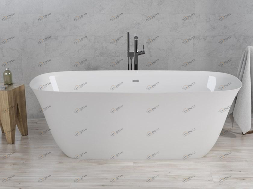 Acquabella Отдельностоящая овальная ванна из долотек © Acquawhite sun-id-1366244