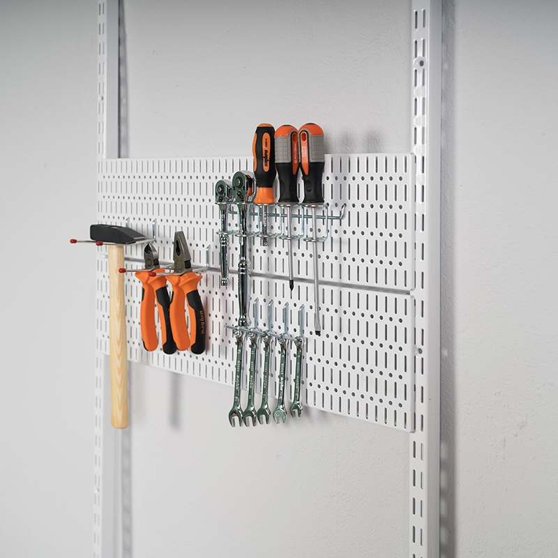 Перфорированная панель , 893х155 мм, белый LJPS0550 Public Steel Россия  - Вид №3