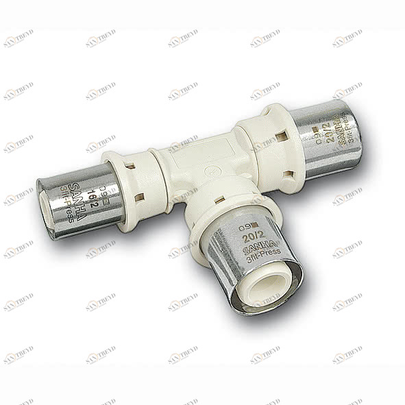 135130162016 SANHA 35130 3fit-Press PPSU тройник ВПр 16x20x16 мм 