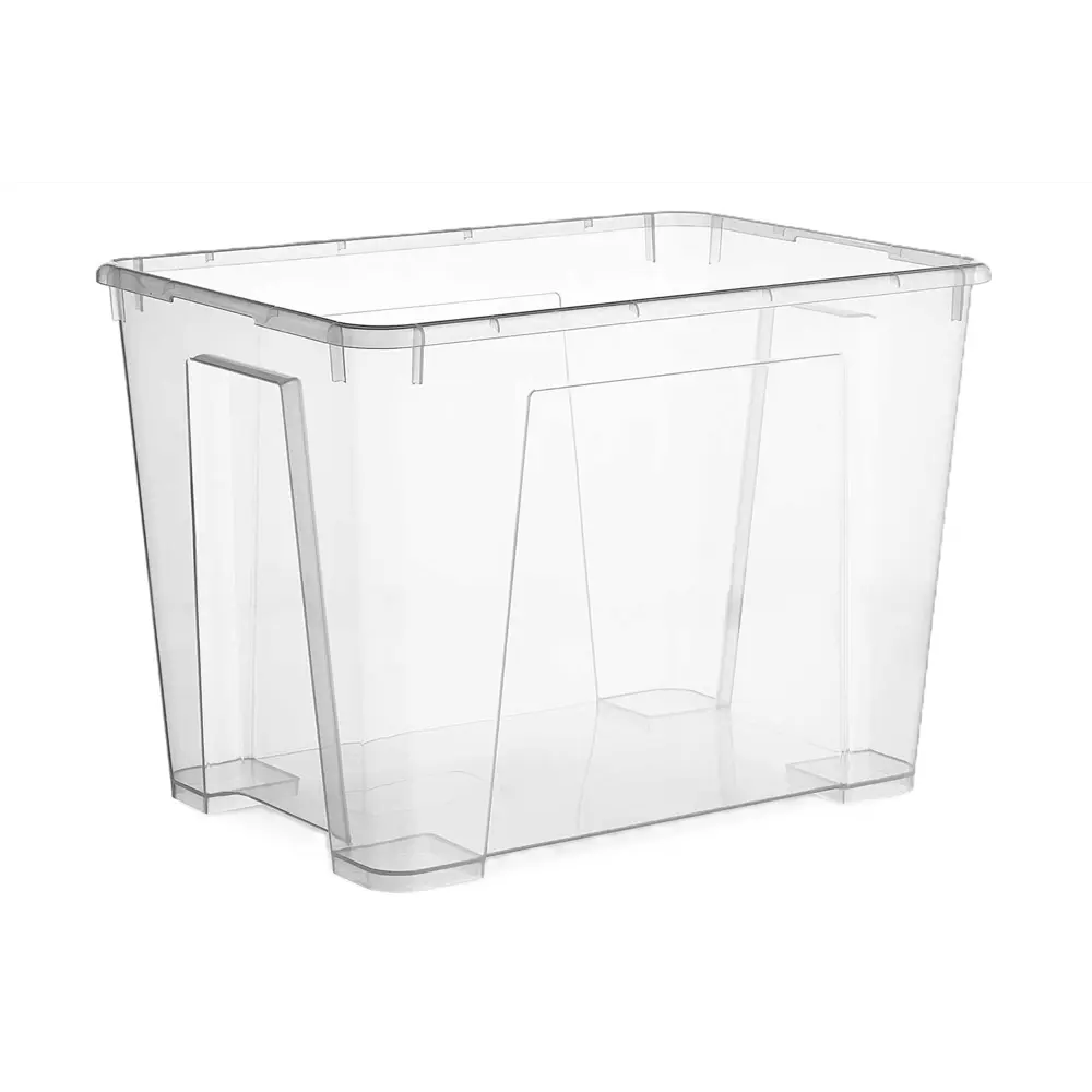 Контейнер с крышкой 39x28x28 см 22 л полипропилен цвет прозрачный Santreyd Серия отсутствует STLM-2171769 - Вид №2