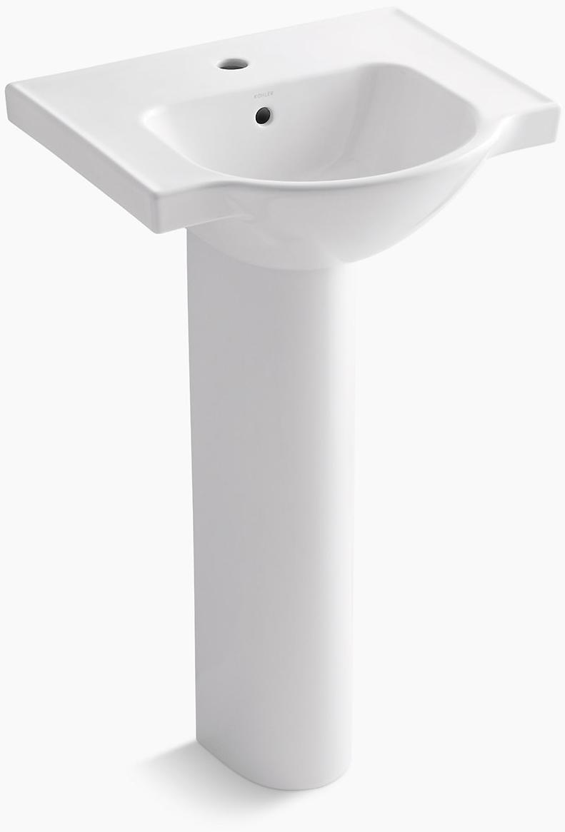 K-5265-1-47 Напольная раковина стоящая прямоугольная Kohler  - Вид №1