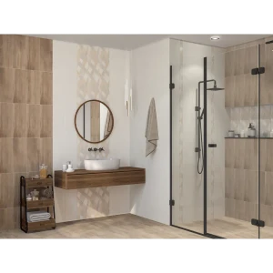 Бордюр настенный Azori Sonnet Beige Geometria 6.2x50.5 см матовый цвет бежевый 84587046 STLM-2037112