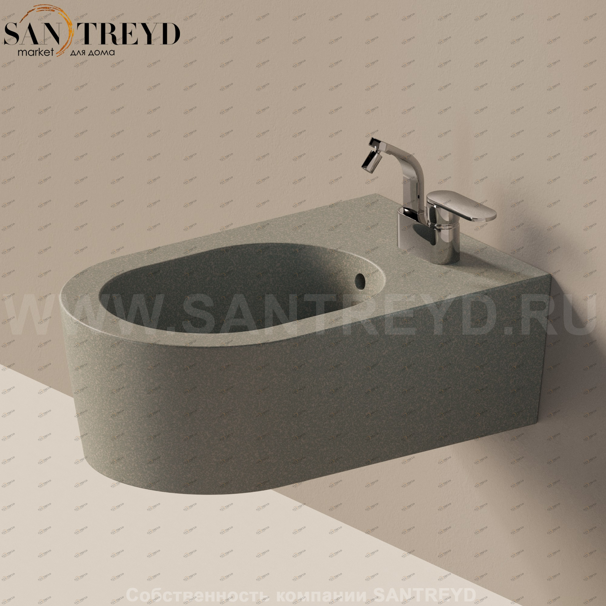 5051B7037 Биде подвесное Link Ceramica Flaminia