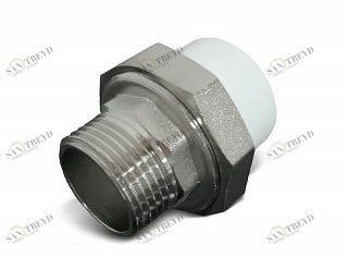 Муфта FV-PLAST с переходом на металл разьемная с НР 50х1"1/2 237050