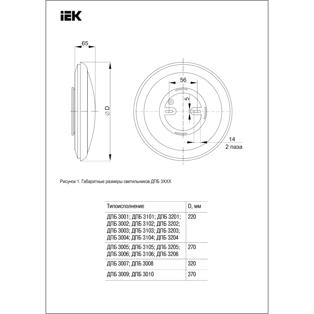 Светильник светодиодный ДПБ 3203 18 Вт IP54, накладной, круг, цвет золотой IEK STLM-2186079 - Вид №2