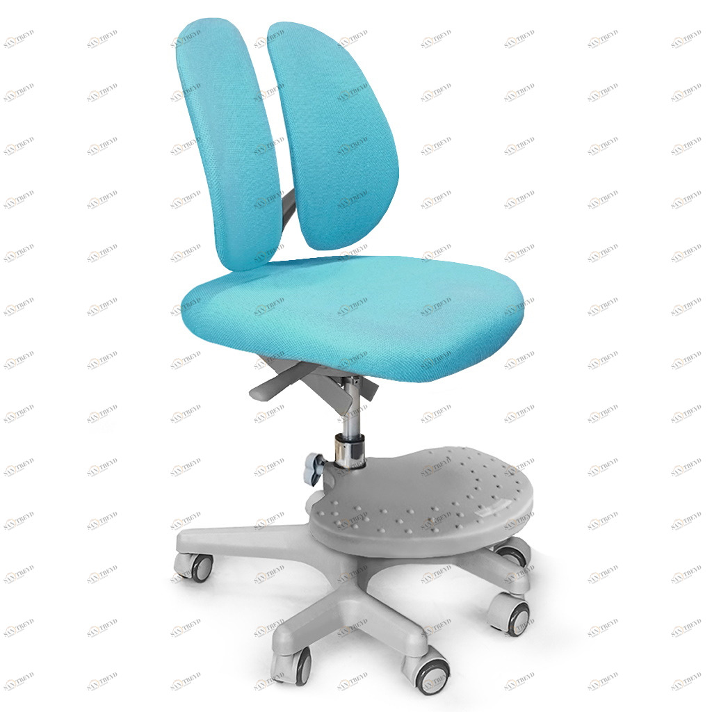 Кресло детское на колесиках голубое Mio-2 MEALUX EVO  00-3947288 Голубой Santreyd 