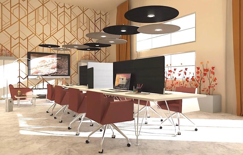 MASCAGNI Панель перегородки стола Sound sun-id-1435517 - Вид №10