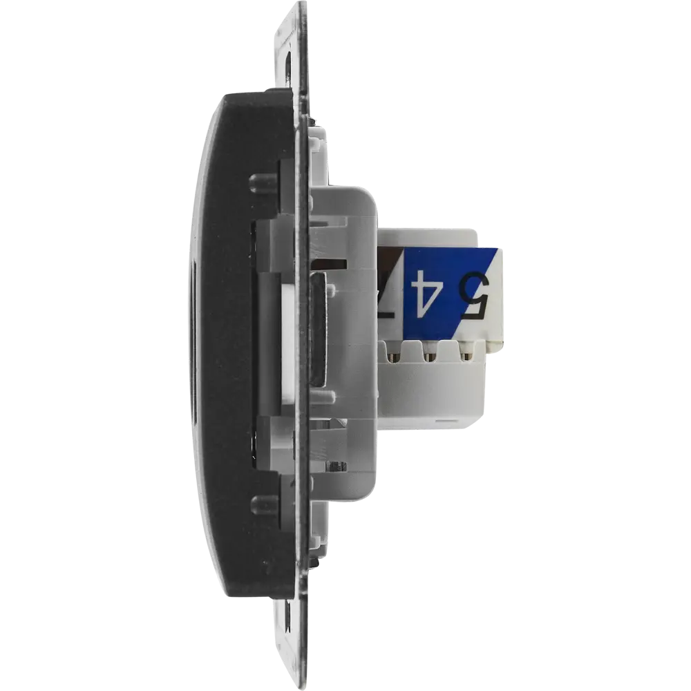 Schneider Electric Glossa - двойная компьютерная розетка RJ45 с TV-выходом 86710165 STLM-0070785 - Вид №2