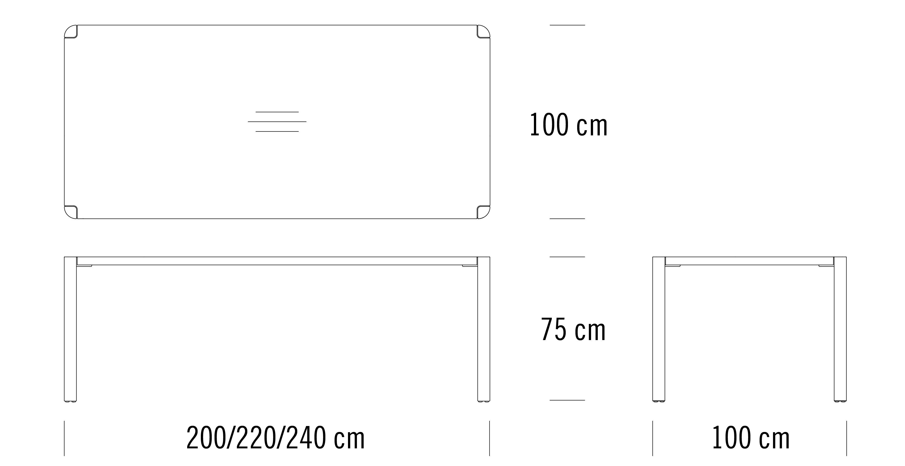 Прямоугольный обеденный стол из массива дерева THONET 1140 ARCH-00123213 - Вид №8