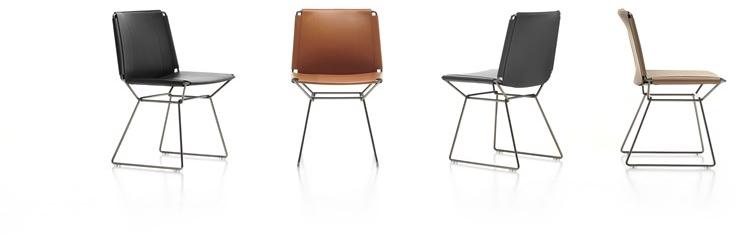 MDF Italia Санное кресло из кожи Neil sun-id-1508413 - Вид №11