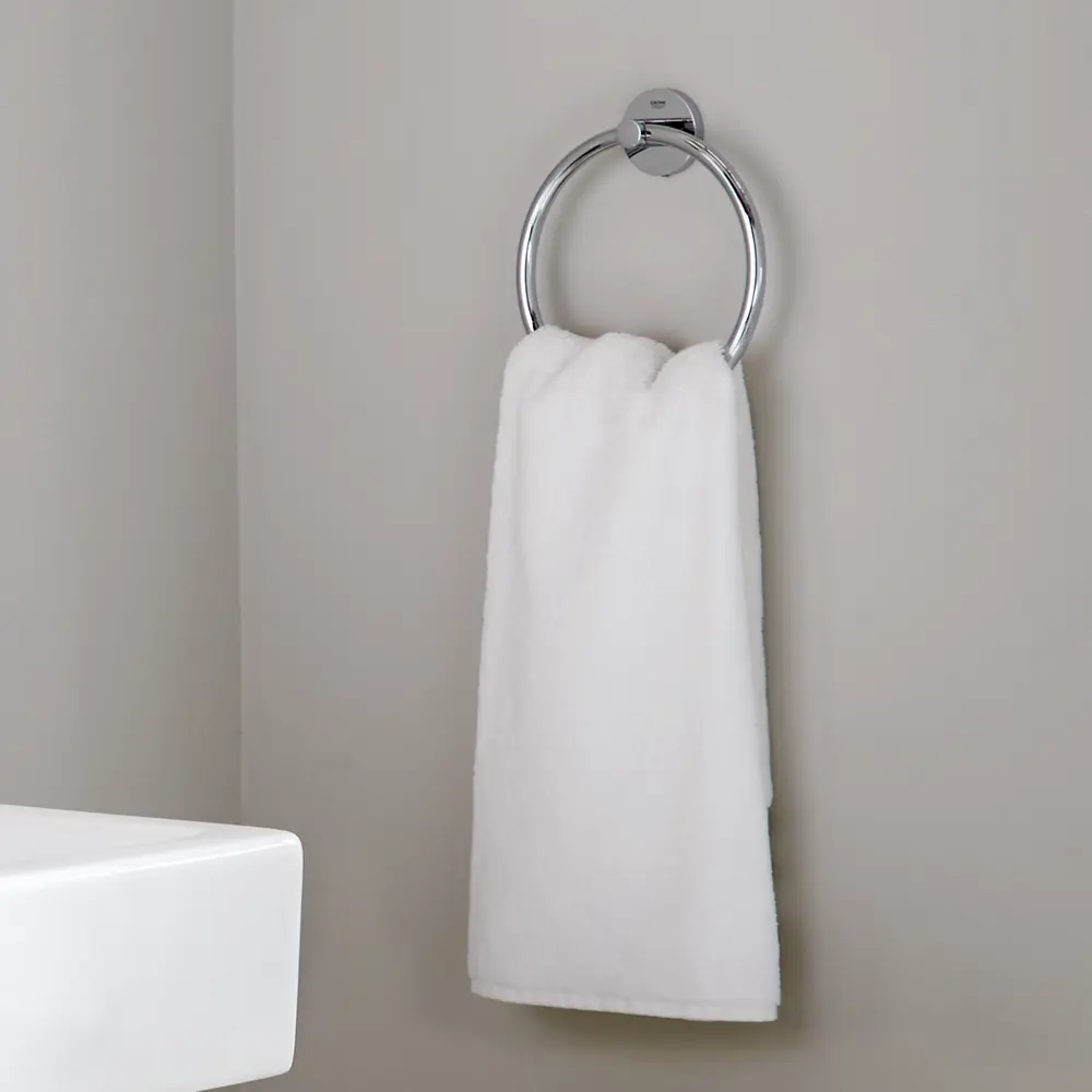 Держатель для полотенец Grohe Essential 40365001 кольцо цвет хром Essentials STLM-2148093 - Вид №9