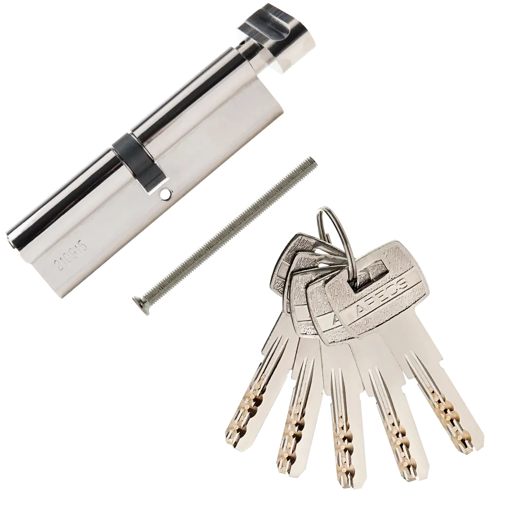 APECS Pro LM-110-C-NI Цилиндровый механизм с защитой от взлома 84168068 SM STLM-0046679 - Вид №1