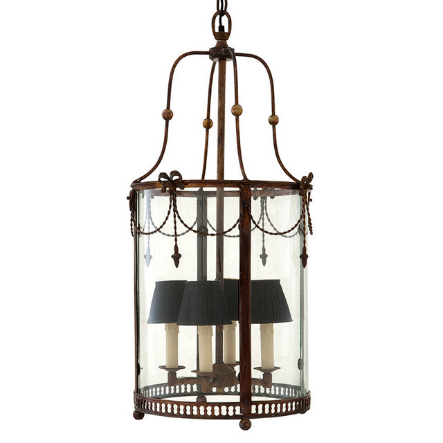 Фонарь Kleber от Eichholtz 107272 EICHHOLTZ ДИЗАЙНЕРСКИЕ, EICHHOLTZ 060569 Латунь  - Вид №1