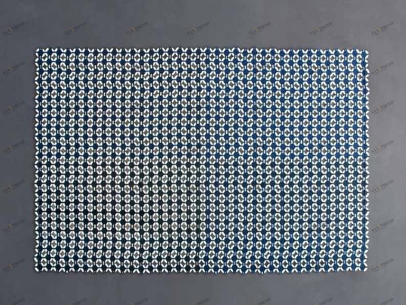 Paola Lenti Ковер ручной работы с геометрическими мотивами High tech sun-id-1458307