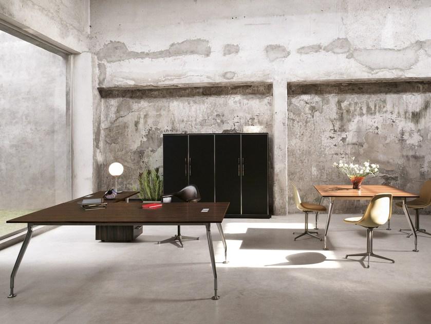 Sinetica Исполнительный угловой стол Glamour sun-id-1415859 - Вид №3