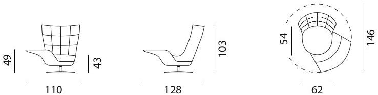 de Sede Поворотное кожаное кресло с подлокотниками sun-id-1481773 - Вид №3