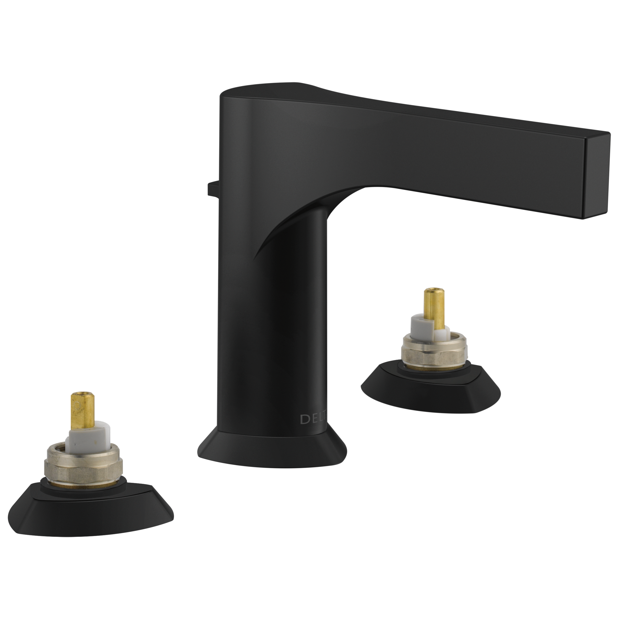 Смеситель для ванной комнаты с двумя ручками - меньше ручек Delta Faucet 3574-BLMPU-LHP-DST