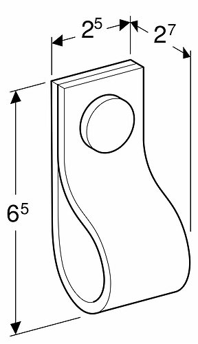 9399610001 IDO öglehandtag  - Вид №1