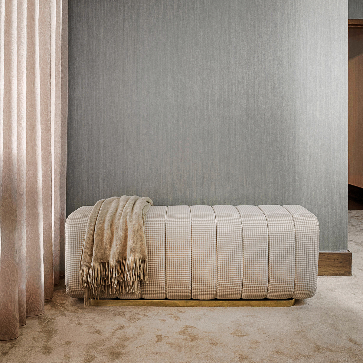 Табуреты и скамейки Minnelli Bench Covethouse ESSENTIAL HOME  - Вид №1