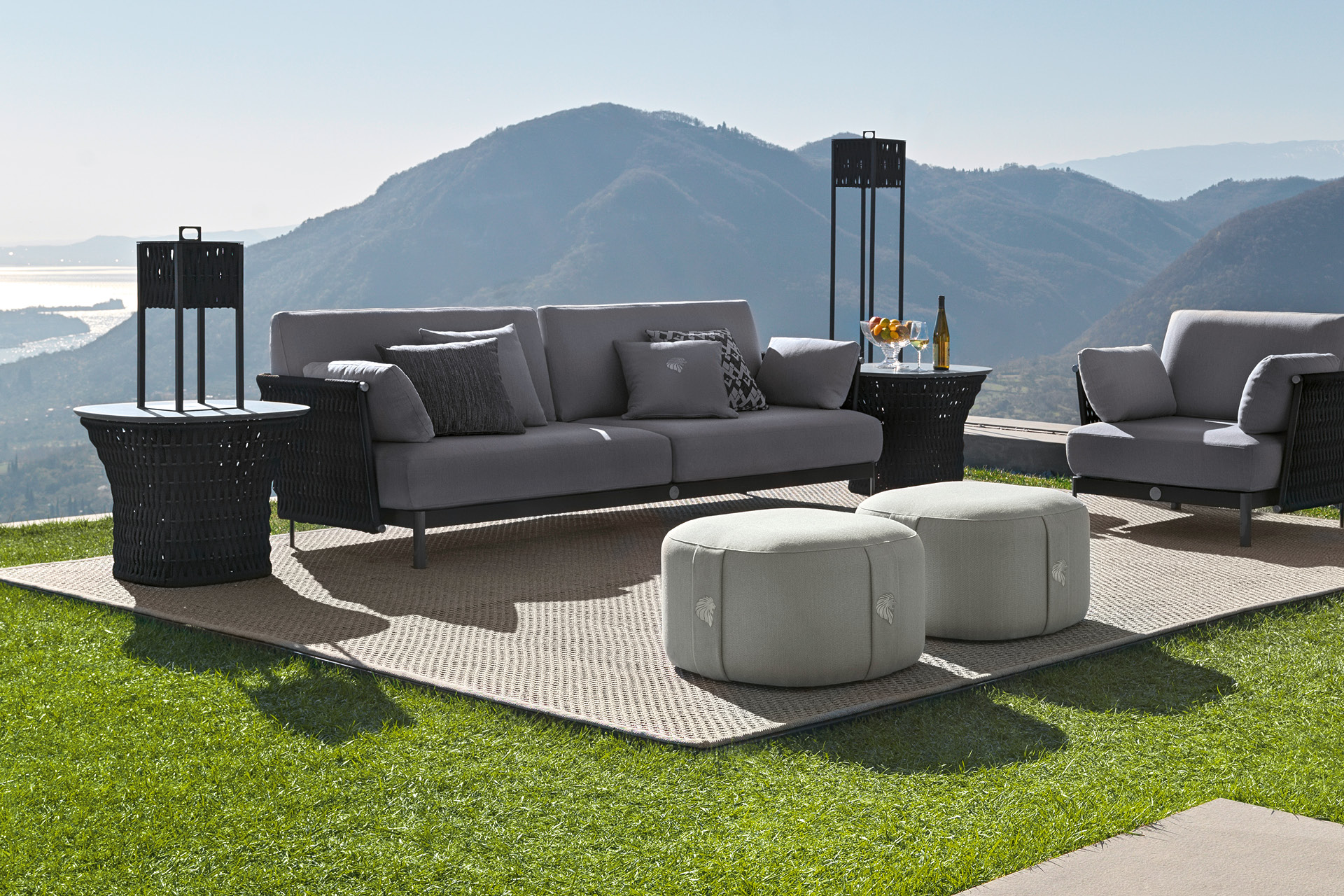 GRST8 Oasi круглый пуфик - giorgio collection OUTDOOR - Вид №4