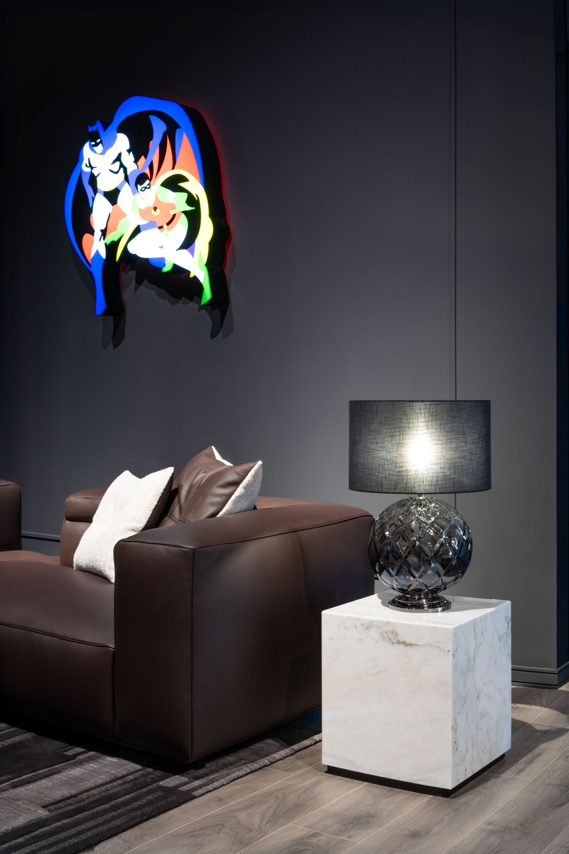 Кожаный диван Wayne Enterprises Home Collection WE-030 ARCH-00066953 - Вид №7